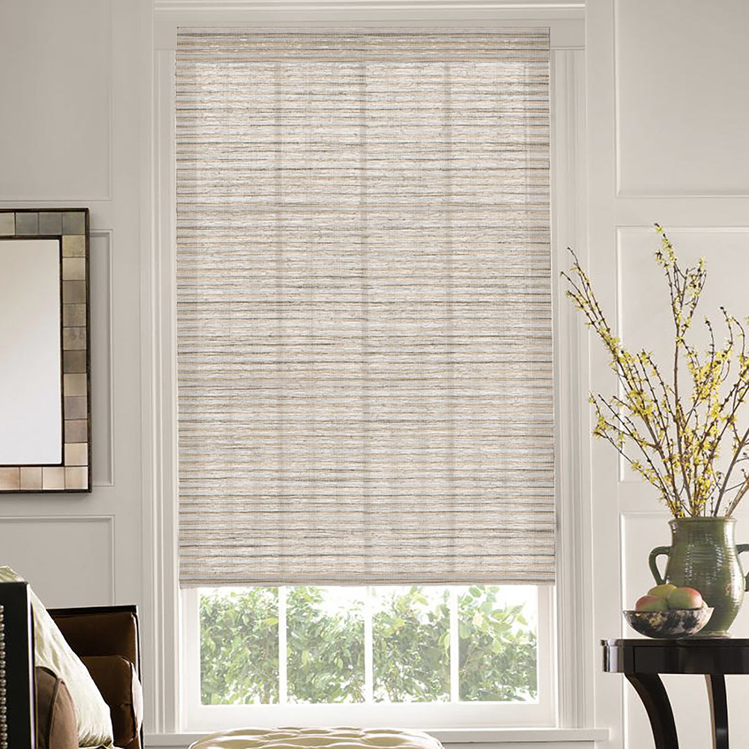 Custom Natural Weave Roller Shades | Various Sizes, Styles